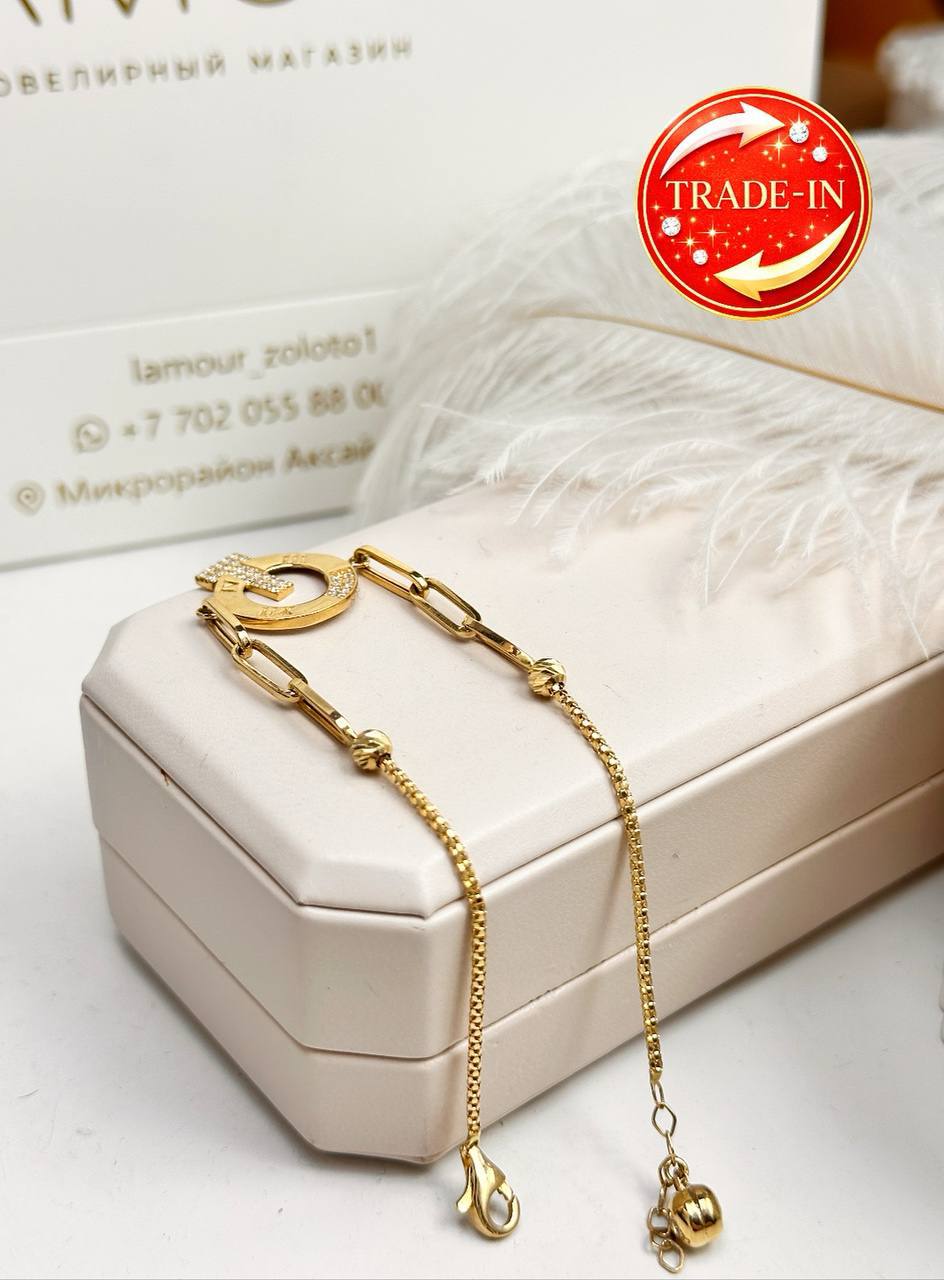 Золотой браслет 😍✨