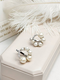 Золотой комплект из белое золота с бриллиантами💎😍